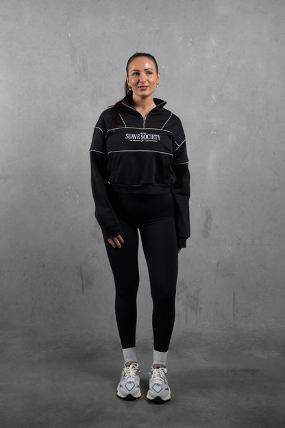 QTR Crew Society Jumper - Black