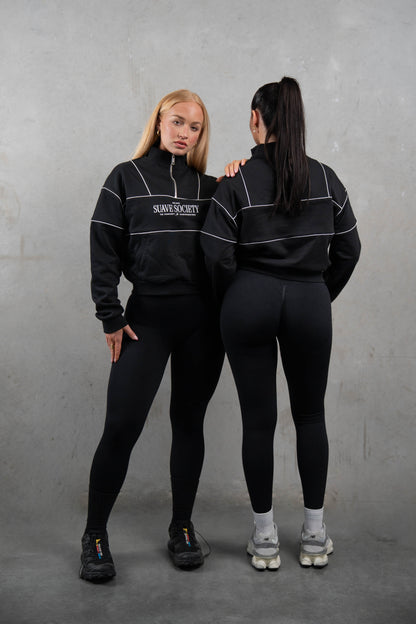 QTR Crew Society Jumper - Black