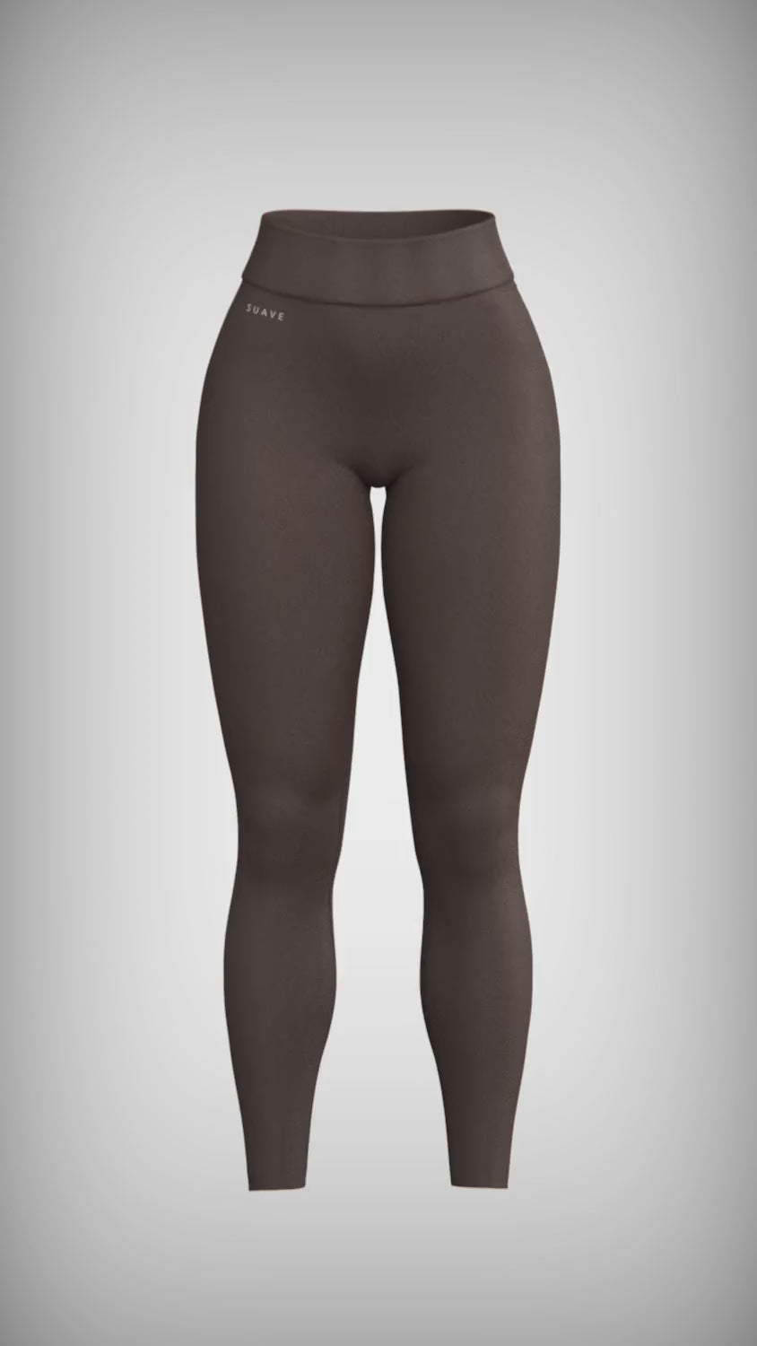 Essential Legging - Chicory Coffee Brown